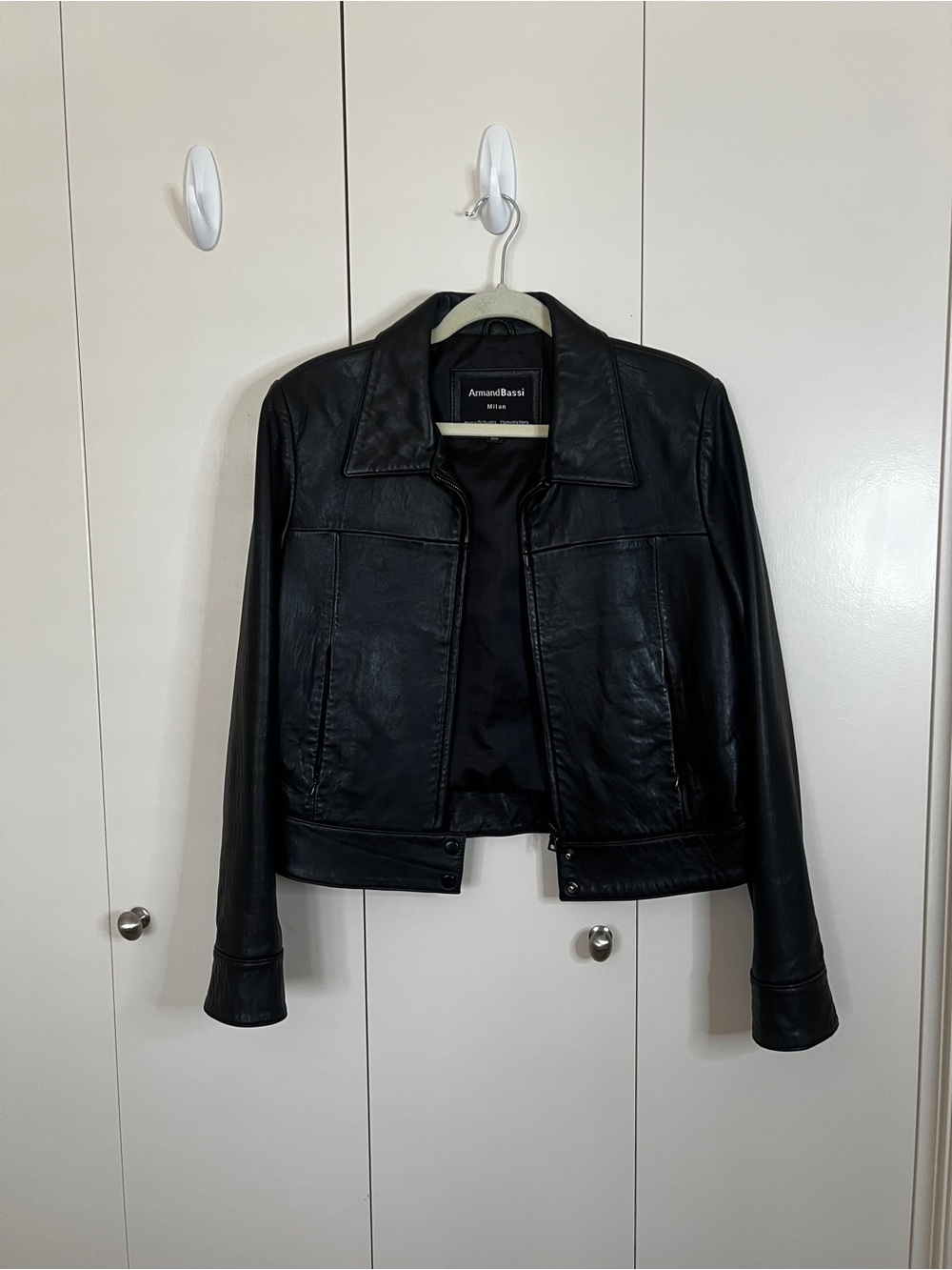Classic Black Leather Jacket